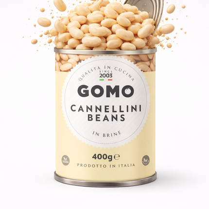 GOMO Cannellini Beans In Brine 400g