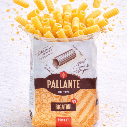 PALLANTE #24 Rigatoni Bronze Die 500g