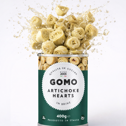 GOMO Artichoke Hearts in Brine 5/7 400g
