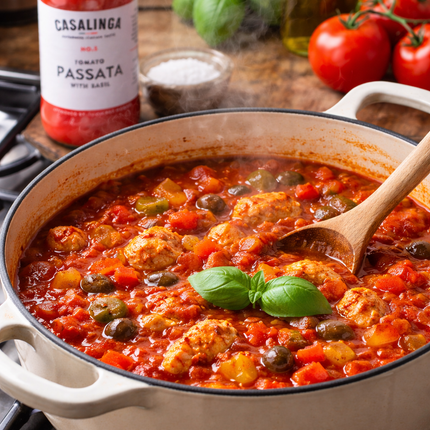 CASALINGA Passata with Basil 690g