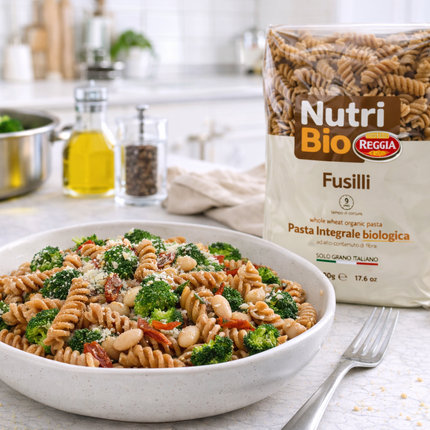 NUTRI BIO Organic Whole Wheat Fusilli 500g