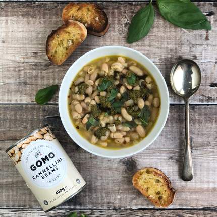 GOMO Cannellini Beans In Brine 400g