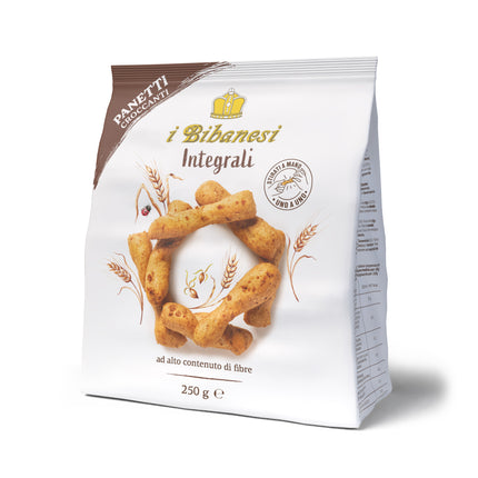 I BIBANESI - WHOLEWHEAT with Wholemeal Flour & Wheat Flakes
