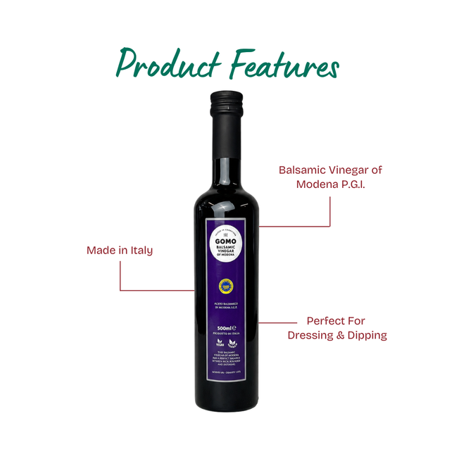 GOMO Balsamic Vinegar of Modena P.G.I. 500ml