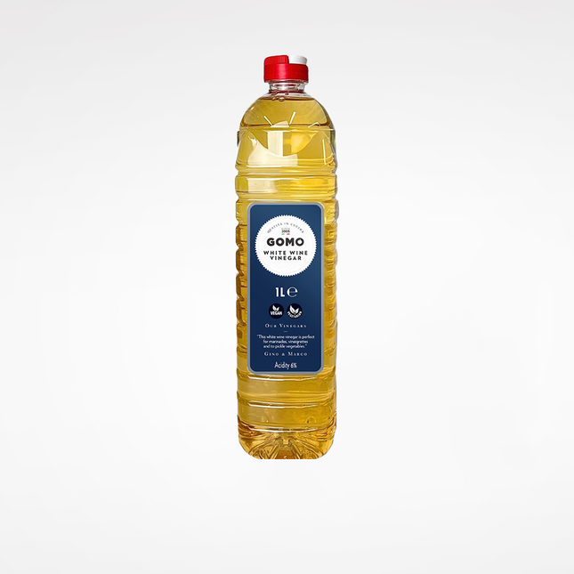 GOMO White Wine Vinegar PET 1lt