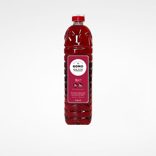 GOMO Red Wine Vinegar PET 1lt