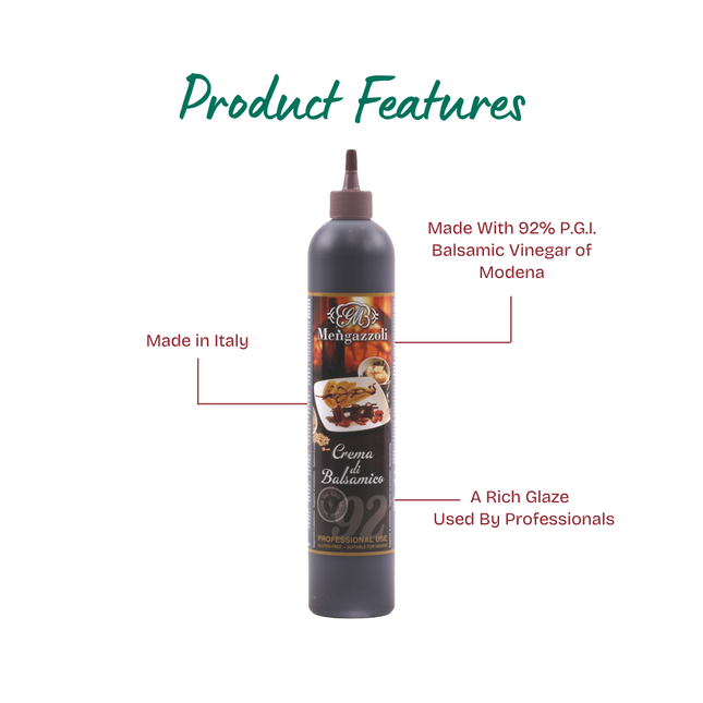 MENGAZZOLI Balsamic Glaze P.G.I. 540g