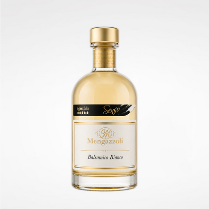 MENGAZZOLI White Balsamic Condiment Senso Black 250ml