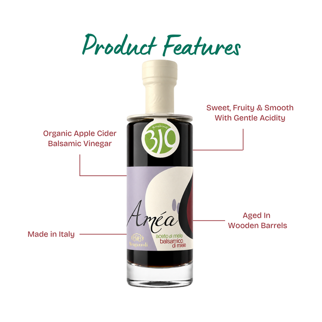 MENGAZZOLI Organic Apple Cider Balsamic Vinegar XX 250ml