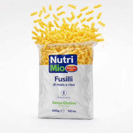 NUTRI MIO Gluten Free Fusilli 400g