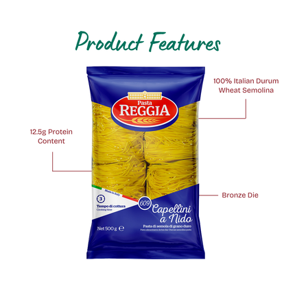 REGGIA #609 Capellini a Nidi 500g