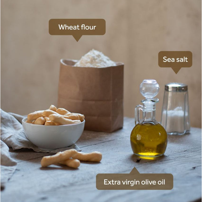 I BIBANESI - ROSEMARY Chunky Breadsticks with Extra Virgin Olive Oil