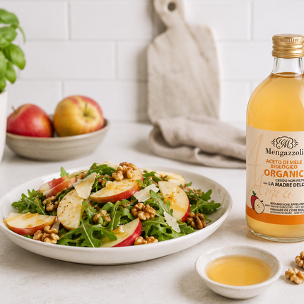 MENGAZZOLI Organic Apple Cider Vinegar Unfiltered with The Mother 500ml