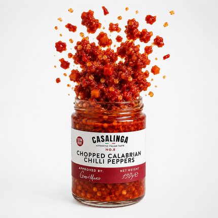 CASALINGA Chopped Calabrian Chilli Peppers 190g
