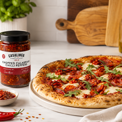 CASALINGA Chopped Calabrian Chilli Peppers 190g