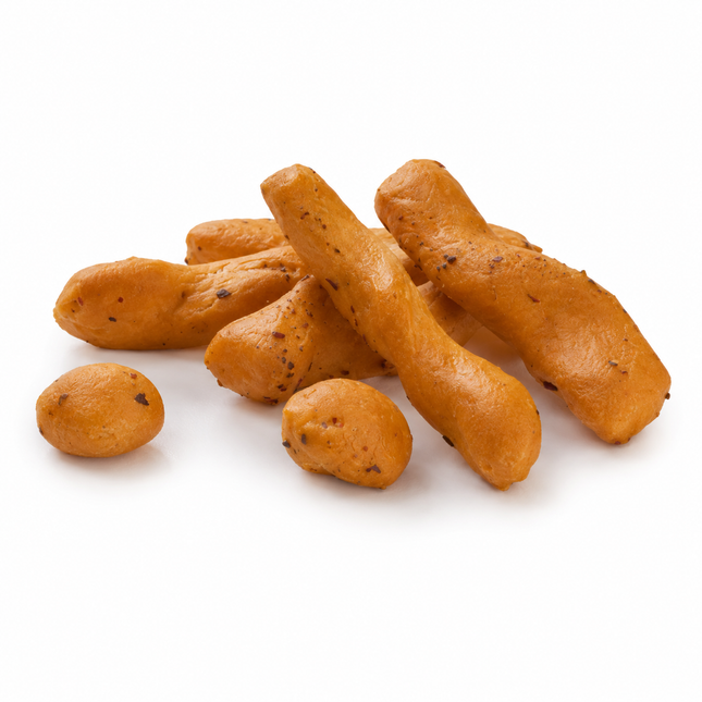 I BIBANESI - CHILLI PEPPER Chunky Breadsticks with Extra Virgin Olive Oil 100g