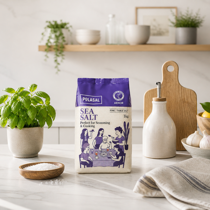 POLASAL Sea Salt FINE 1kg