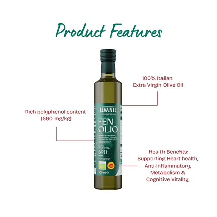 LEVANTE Organic P.D.O. FENOLIO EVO 500ml