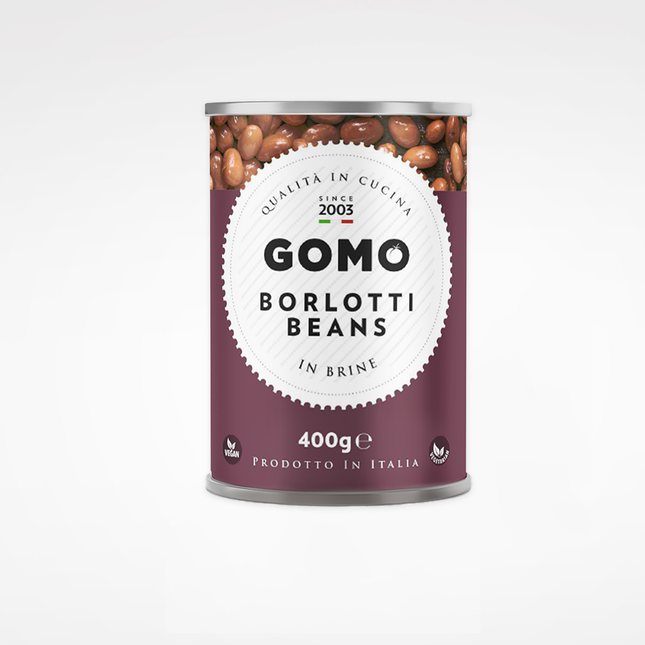 GOMO Borlotti Beans In Brine 400g