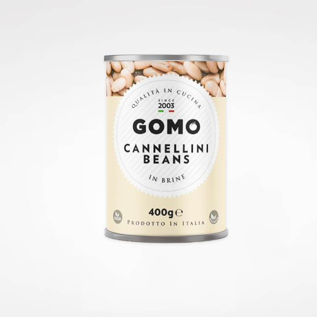GOMO Cannellini Beans In Brine 400g