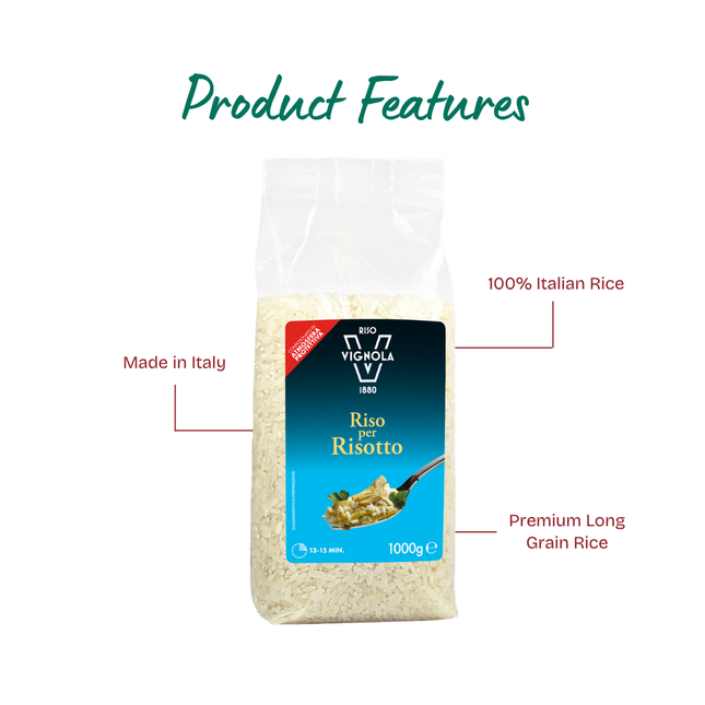 VIGNOLA Risotto Rice 1kg