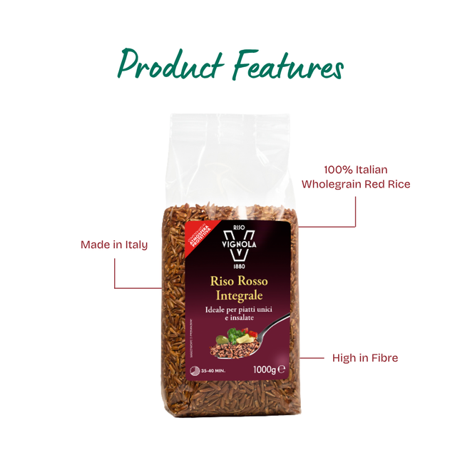 VIGNOLA Red Rice 1kg