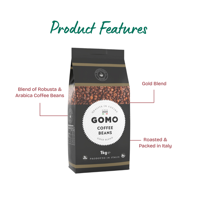 GOMO Gold Coffee Beans 1kg