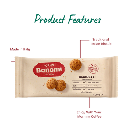 BONOMI Amaretti Biscuits 200g