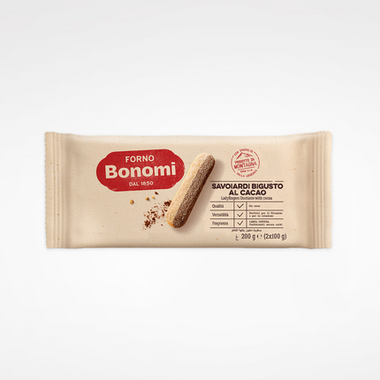 BONOMI Duo-Taste Savoiardi (Ladyfingers) 200g