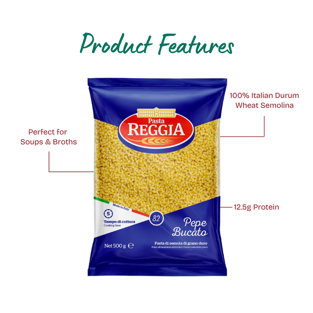 REGGIA #82 Pepe Bucato 500g