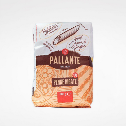 PALLANTE #34 Penne Rigate Bronze Die 500g