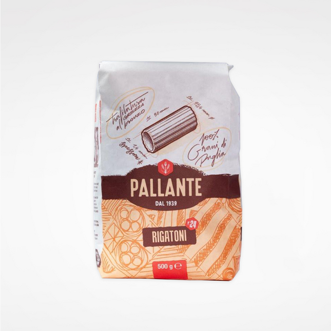 PALLANTE #24 Rigatoni Bronze Die 500g