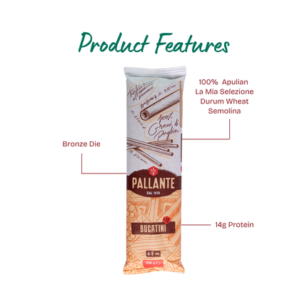 PALLANTE #15 Bucatini Bronze 500g