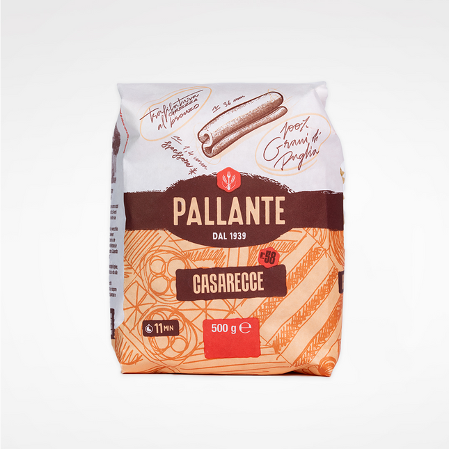 PALLANTE #58 Casarecce Bronze Die 500g