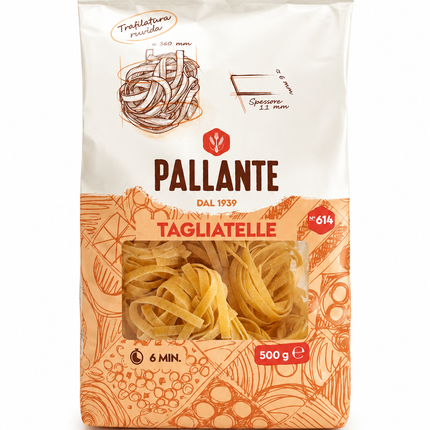 PALLANTE #614 Tagliatelle Nests 500g