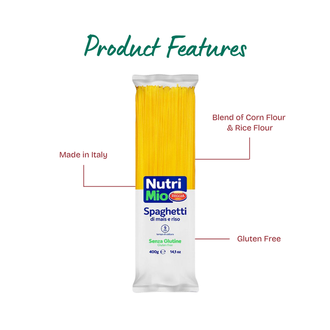 NUTRI MIO Gluten Free Spaghetti 400g