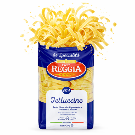 REGGIA #614 Fettuccine a Nidi Bronze Die 500g