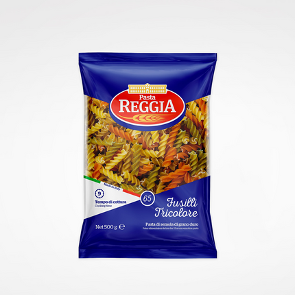 REGGIA #65 Fusilli Tricolore Bronze Die 500g