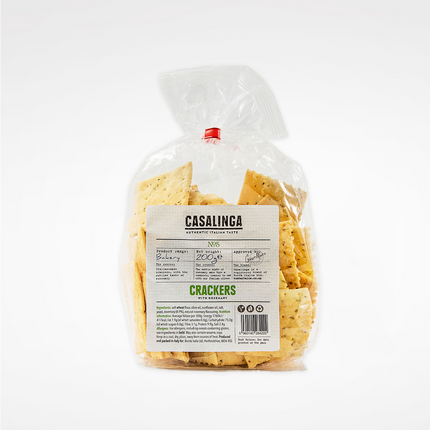 CASALINGA Crackers with Rosemary 200g