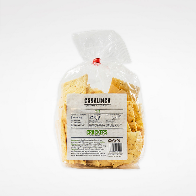 CASALINGA Crackers with Rosemary 200g