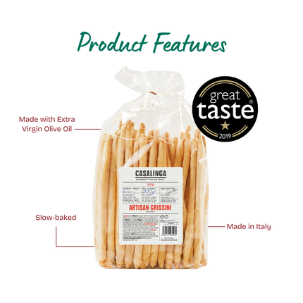 CASALINGA Artisan Grissini Torinesi 200g