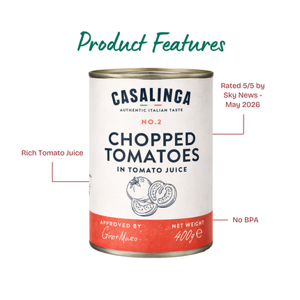 CASALINGA Chopped Tomatoes 400g