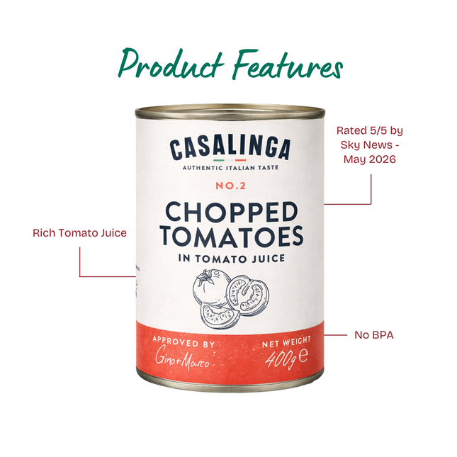 CASALINGA Chopped Tomatoes 400g