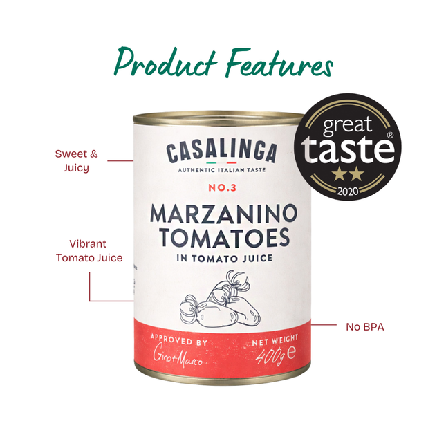 CASALINGA Marzanino Tomatoes 400g