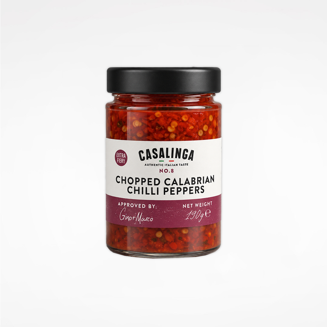 CASALINGA Chopped Calabrian Chilli Peppers 190g