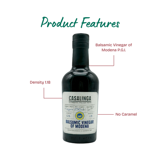 CASALINGA Balsamic Vinegar of Modena P.G.I. 250ml