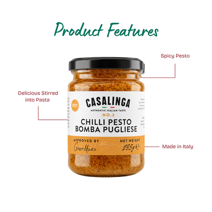 CASALINGA Chilli Pesto (Bomba Pugliese) 135g