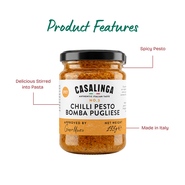 CASALINGA Chilli Pesto (Bomba Pugliese) 135g