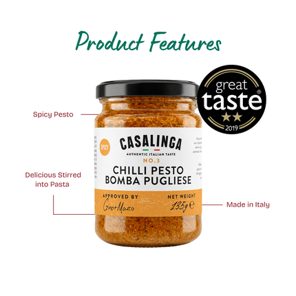 CASALINGA Chilli Pesto (Bomba Pugliese) 135g