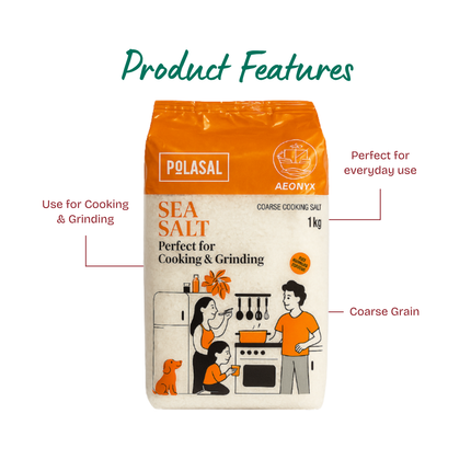 POLASAL Sea Salt COARSE 1kg